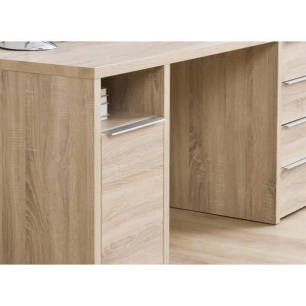 CALPE Sonoma egetræsbord - L 160 cm Sonoma ekdekor