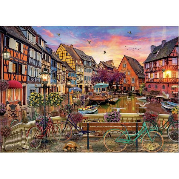Palapeli 3000 palaa: Colmar