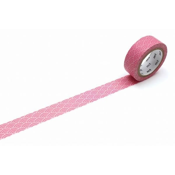Masking Tape MT hämärä seigaiha vaaleanpunainen pastell rosa