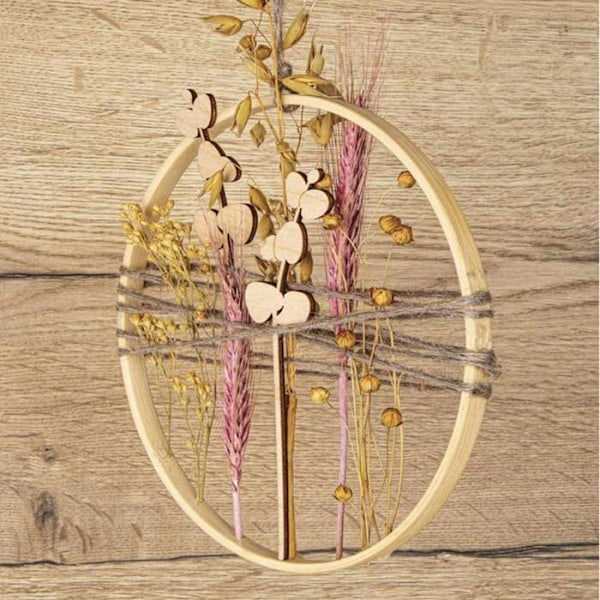 Eukalyptusstængel af træ 20 cm Beige
