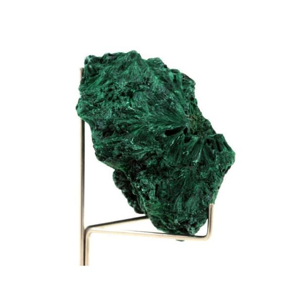 Sten og mineraler. Malakit. 496,0 ct. Katanga, Congo.