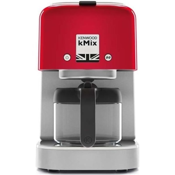 kMix filterkaffemaskine - KENWOOD - COX750RD - 1200 W - Rød - 8 kopper - Aromavælger