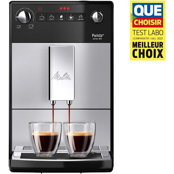 MELITTA Purista Bean-to-Cup kaffemaskin - Silver