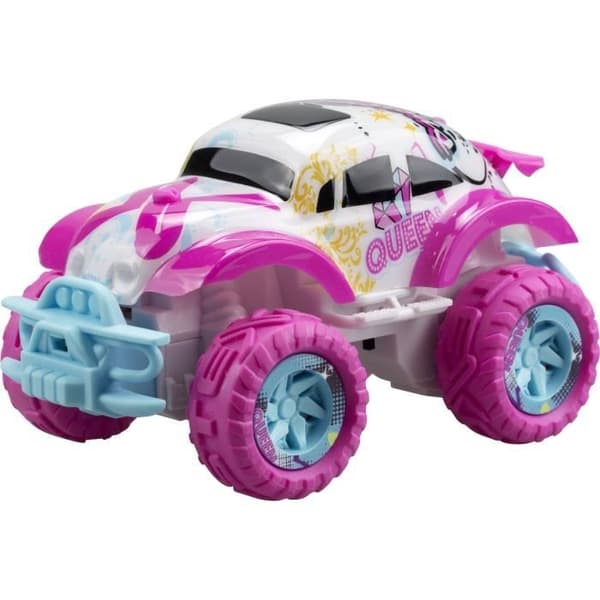 Vaaleanpunainen EXOST MINI PIXIE maastoauto radiovälitteinen - Mini koko 14 cm - Alkaen 5 vuodesta Ros