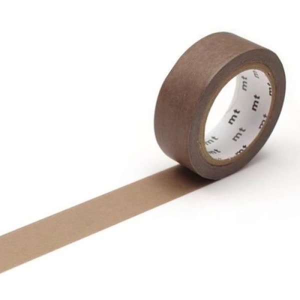 Maskeringstejp - Uni Mate - Isbrun - 15 mm - 7 m