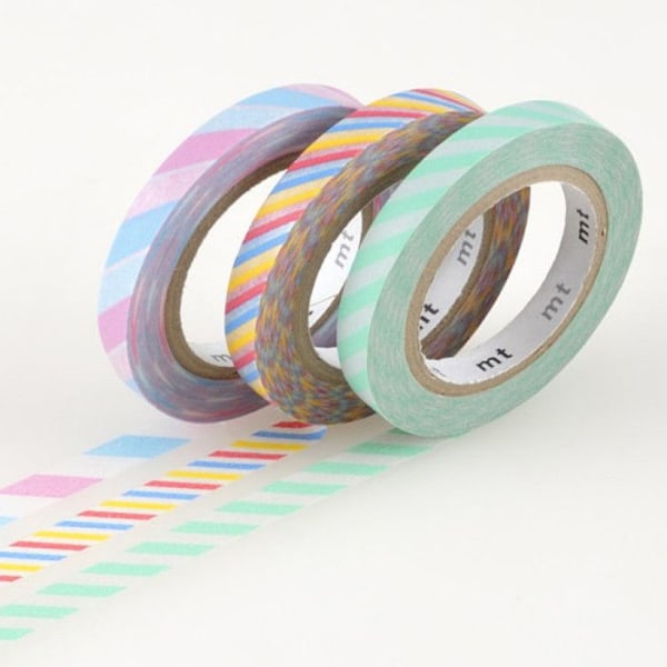 mt Washi Masking Tape Slim Twist Cord A