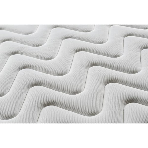 Madras + boxspring sæt 160 x 200 cm - 672 pocketfjedre - 7 komfortzoner - 27 cm - Fast - DEKO DREAM Hotel Supreme