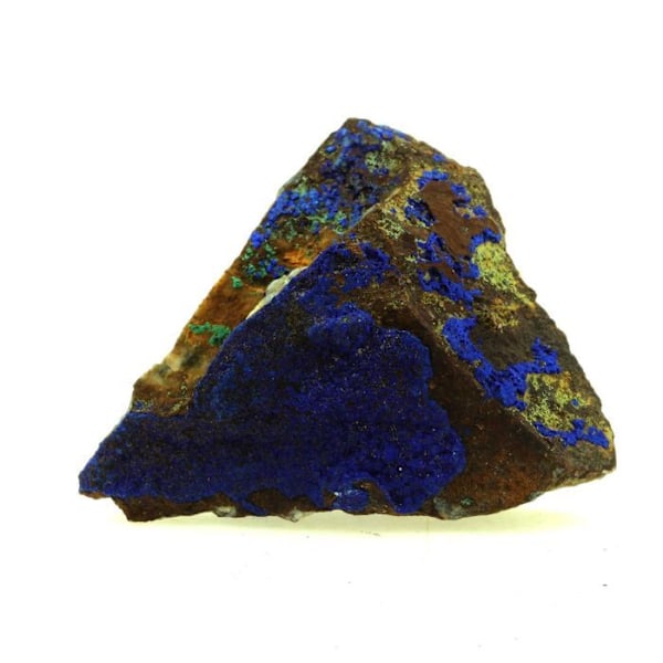 Kivet ja Mineraalit. Azuriitti + malakiitti. 210,0 ct. Cap Garonne, Var, Ranska.