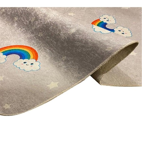 RAINBOW harmaa matto, koko: 120x160 Grå
