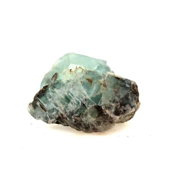 Grön fluorit 156,6 karat Flerfärgad