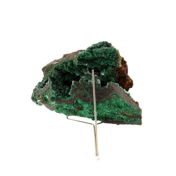 Sten og mineraler. Malakit + Calcit. 1187,0 øre. Durango, Mexico.