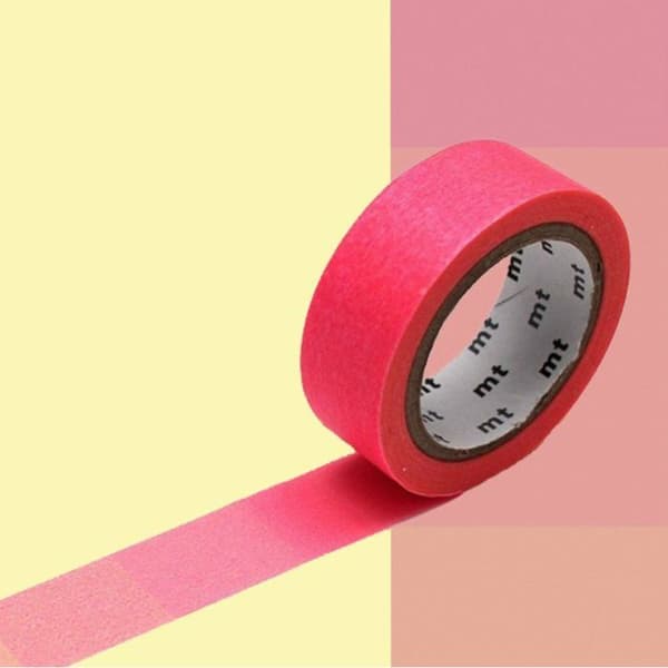Maskeringstejp - Maskeringstejp MT gradient fluorescerande rosa/gul Ros