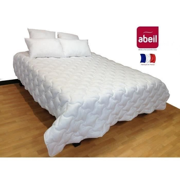 ABEIL Varm tröstare Douceur Absolue 200x200 cm vit Vit