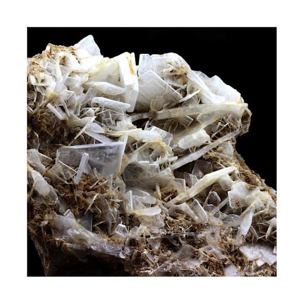 Sten og mineraler. Baryt. 2490,0 øre. La Mure, Isère, Frankrig.