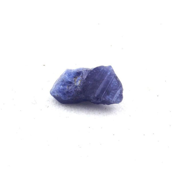 Kivet ja Mineraalit - Benitoite - San Benito Co. - 0.40 ct - Todistusoikeus - Harmaa