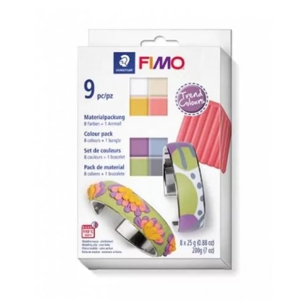 Fimo - 261641 - Fimo pehmeä muotivärilaatikko Flerfärgad