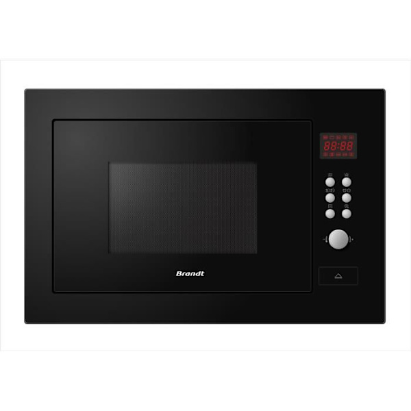 BRANDT BMG2112B sisäänrakennettu mikroaaltouuni - Grillitoiminto - 25 l - 1450 W Svart