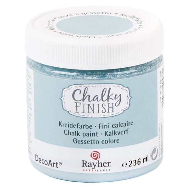 Kritmålarfärg Chalky för porösa material 236 ml Blågrå Blågrå