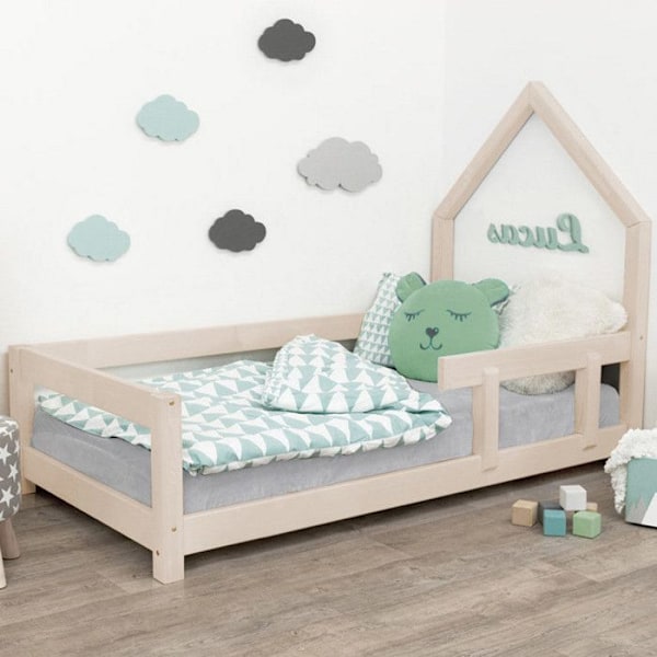 Lys seng børne POPPI 120 x 200 beige 1 Beige