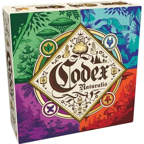 Codex Naturalis - Asmodee - Strategispel - Från 7 år Flerfärgad