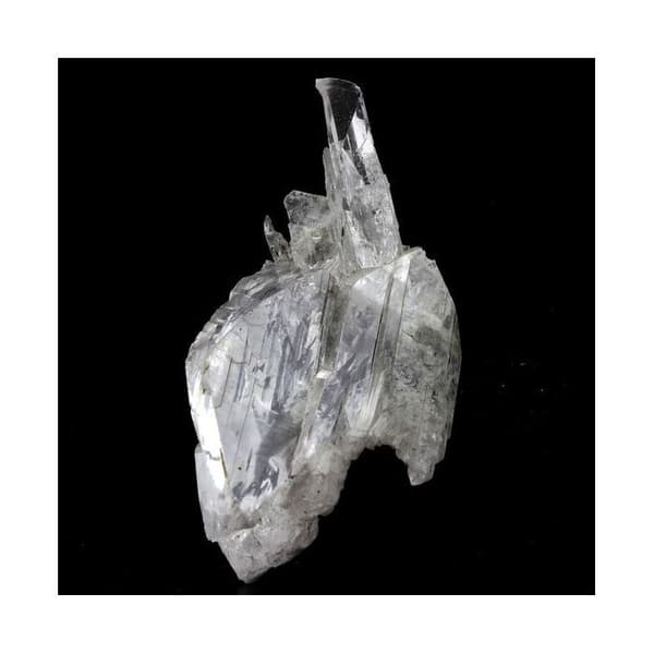 Sten og mineraler. Gips. 346,0 ct. Gipsbrud, Arignac, Frankrig..