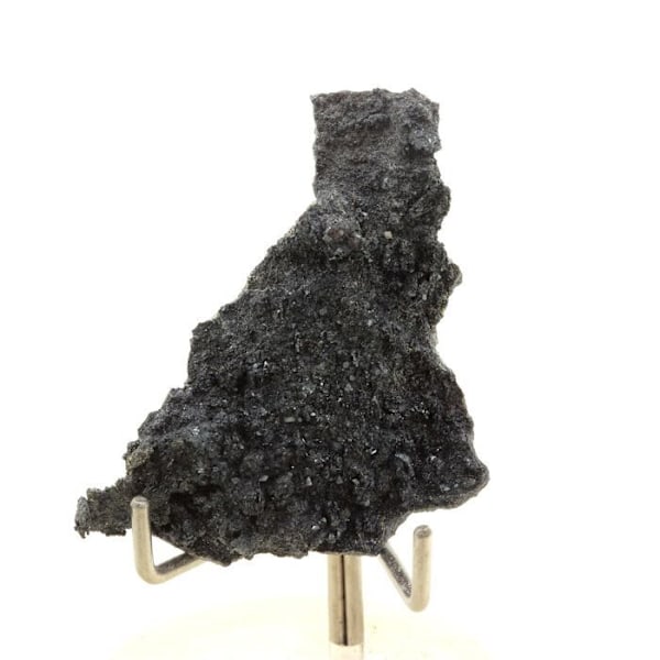 Stenar och Mineraler - Les Châtelaunoux - Hematit + Magnetit - 38,75 ct - Äkthetscertifikat - Grå