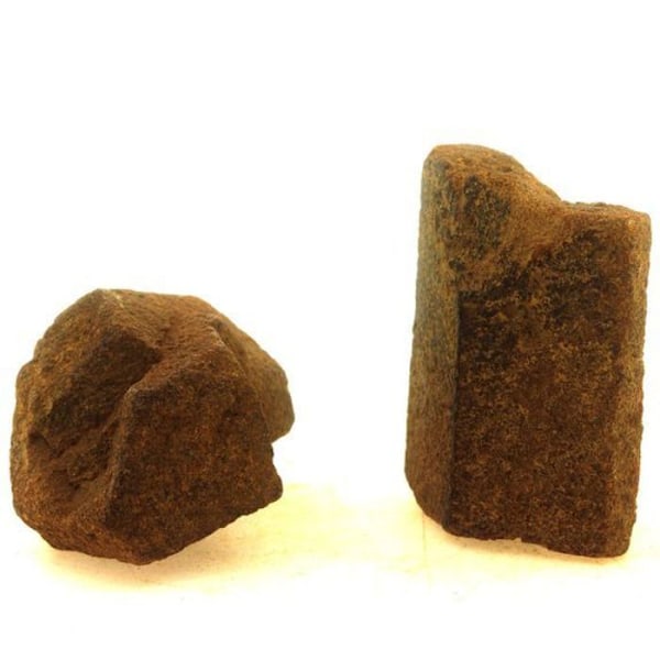 Sten og Mineraler - ABIJOUX - Staurolit - 2 stk - Ægthedscertifikat - 167,65 ct