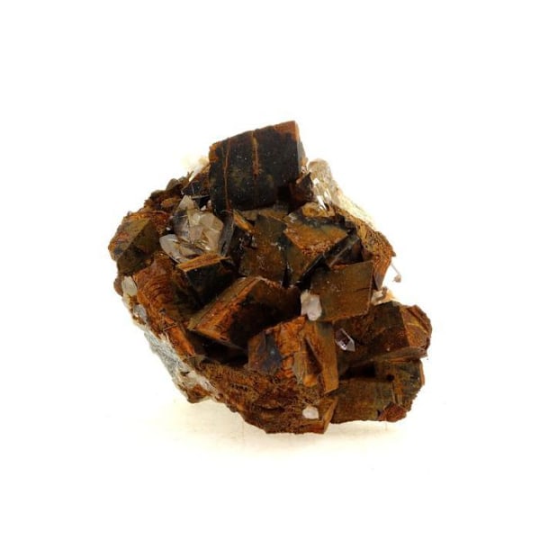 Stenar och mineraler. Kvarts + Siderit. 392,0 ct. Allevard, Isère, Frankrike.
