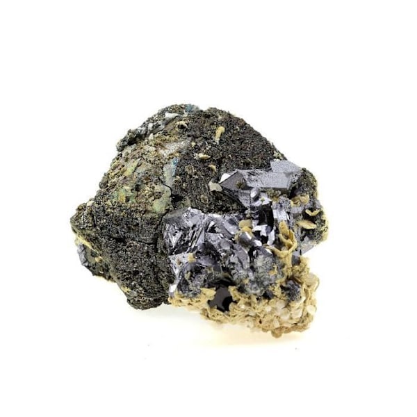 Galena, Sphalerit, Chalcopyrite 5165,5 karat (1,03 kg) Flerfärgad
