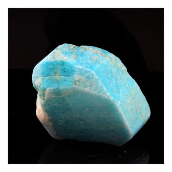 Sten og mineraler. Amazonit. 302,0 ct. Konso, Etiopien.