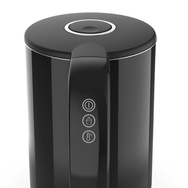CONTINENTAL EDISON BL15LB digital elkedel - Sort - 1,5 L - 2200 W Svart