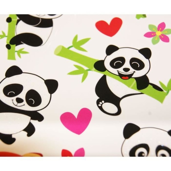 Temporære tatoveringer - Global Gift - Pandaer - Vandresistente - Eksklusivt design - Multiforemåler
