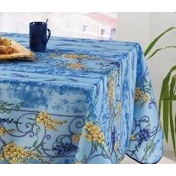 Dugnad - Provençale - Vinterjasmin - 100% Polyester - Rektangulær - 140x240cm Gul