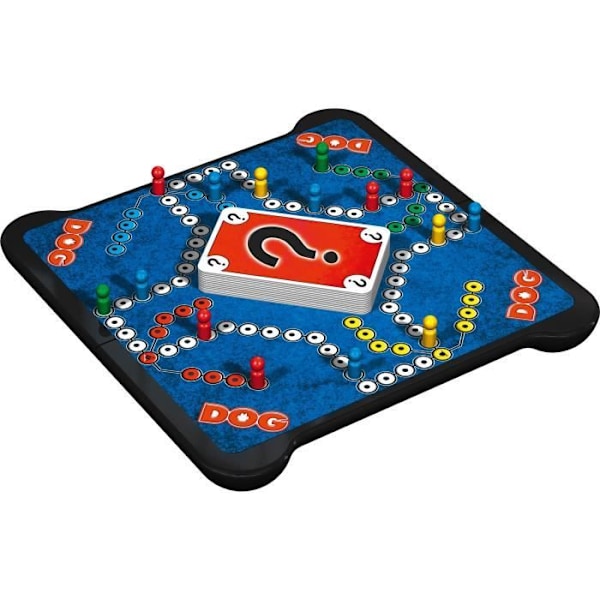 DOG Compact - Brädspel - SCHMIDT SPIELE - Njut av DOG-spelet i en kompakt version perfekt för resor! Flerfärgad