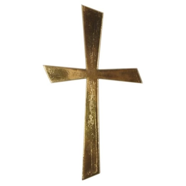 Vaxmotiv Korsguld, 10,5x5,5cm, tab.-LS 1st.