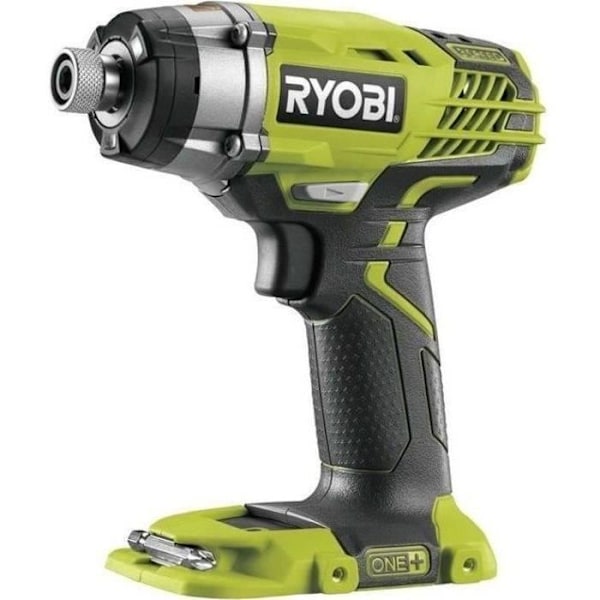 RYOBI - 18V ONE+ iskuruuvimeisseli - 3 tilaa: 40/120/220 Nm - 1/4" kuusiokäyttö - R18ID3-0 Grönt och kol