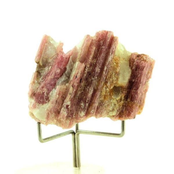 Sten og Mineraler - ABIJOUX - Elbaïte Rubellite - 270 ct - 45x40x32 mm - Ægthedsbevis