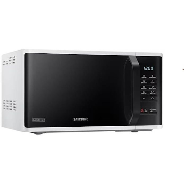 SAMSUNG Solo mikrovågsugn - Vit - 23 L - 800 W - Keramisk emaljhålighet