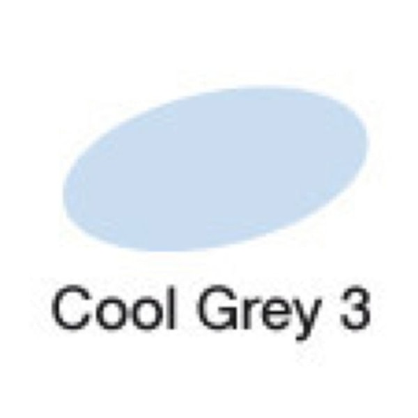 "Marquer med alkohol Graph'it 9103 Cool Grey 3" Cool Grey 3