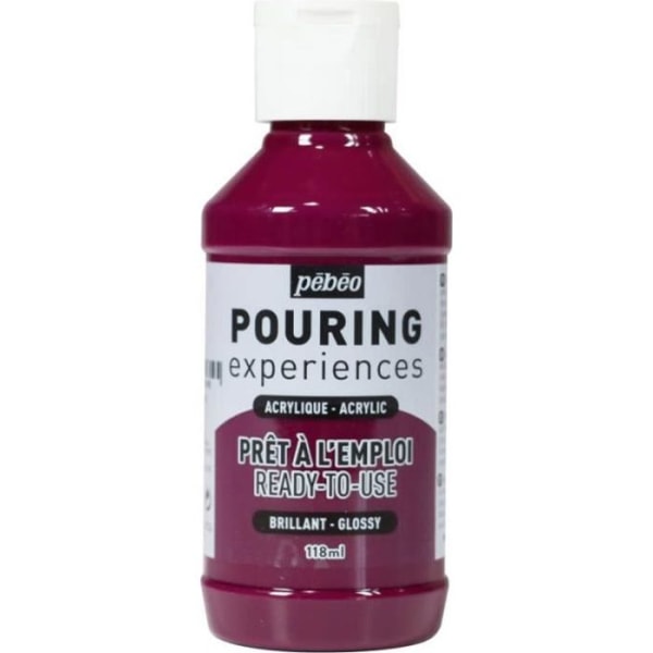 Pébéo Acrylic Pouring Paint - 118 ml Mörk Magenta
