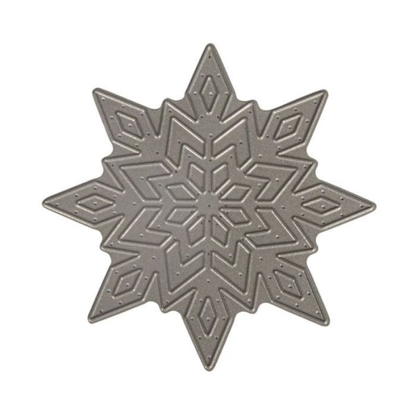 Snöflinga skärform Ø 7 cm Grå