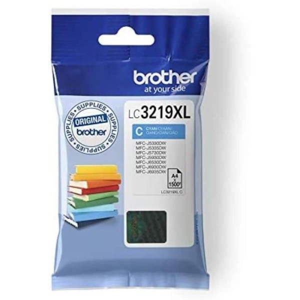 BROTHER LC-3219XLC Cyan XL blækpatron