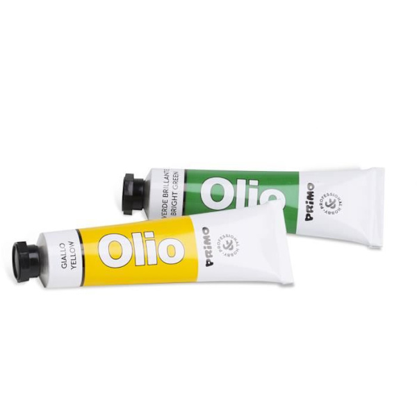PRIMO 425TO10P Fin oljefärg i 18 ml aluminiumrör, 10 färger. 10 färger