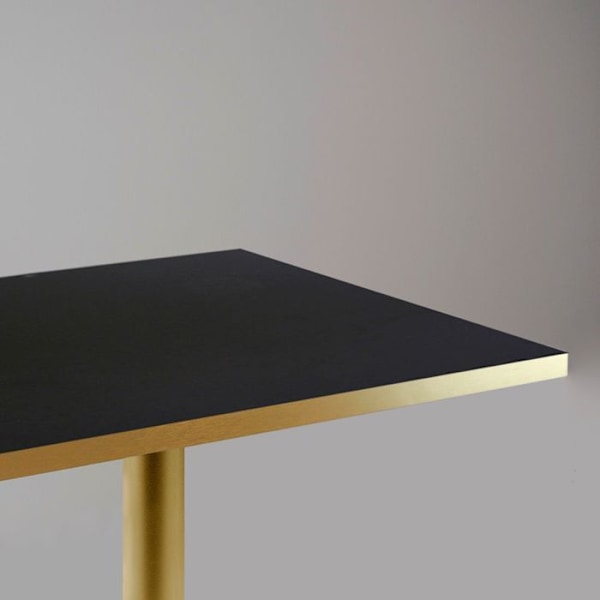 Högt bord 60 x 60 cm Rom svart bistro Svart