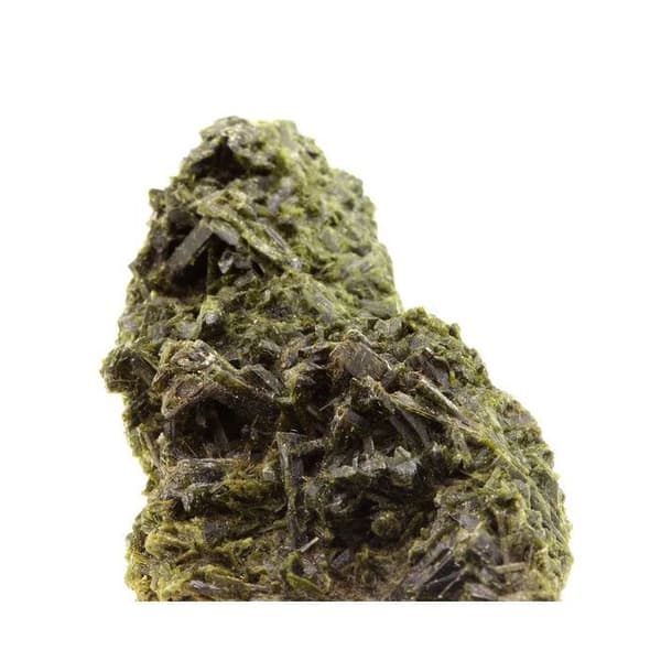 Sten og mineraler. Epidot. 435,0 ct. Le Cornillon, Bourg d'Oisans, Frankrig..