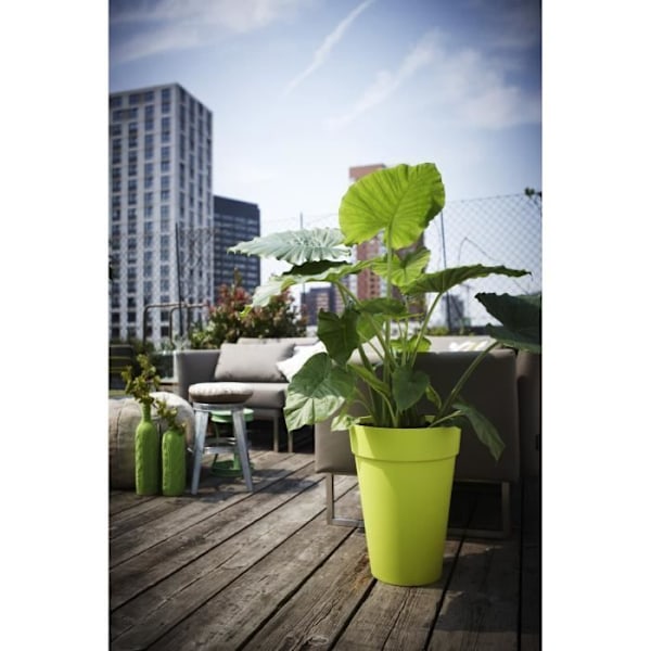 Elho Plast Urtepotte Rund Loft Urban Hvid Ø 34 x 45,6 cm 23 l Vit