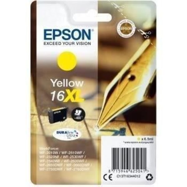 EPSON Ink Cartridge 16 XL Yellow - Feather (C13T16344022)