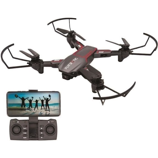 Drone med kamera - Flybotic af Silverlit Grå