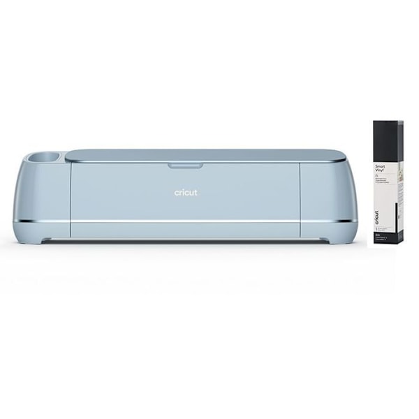 Cricut Maker 3 leikkuri + musta irrotettava vinyyli 640 x 33 cm Blå