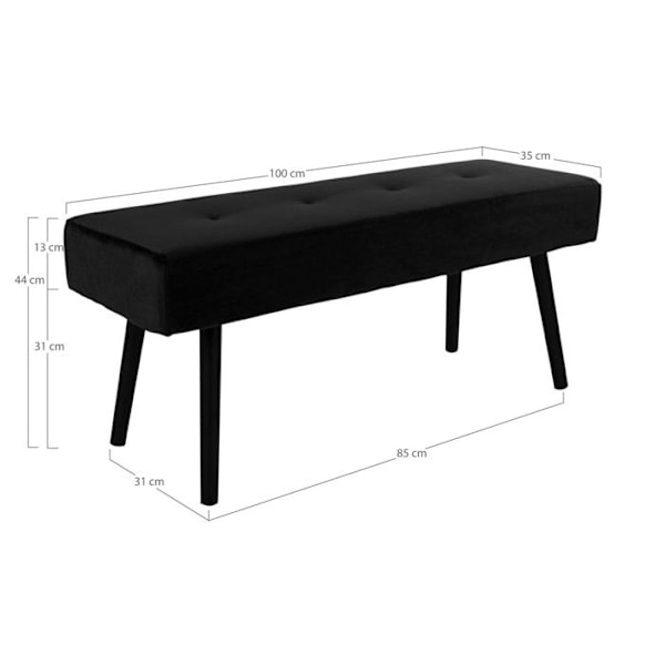 Hus Nordic Banc Lyla Noir 442806 Svart